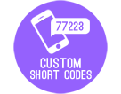 Custom Canadian Short Codes