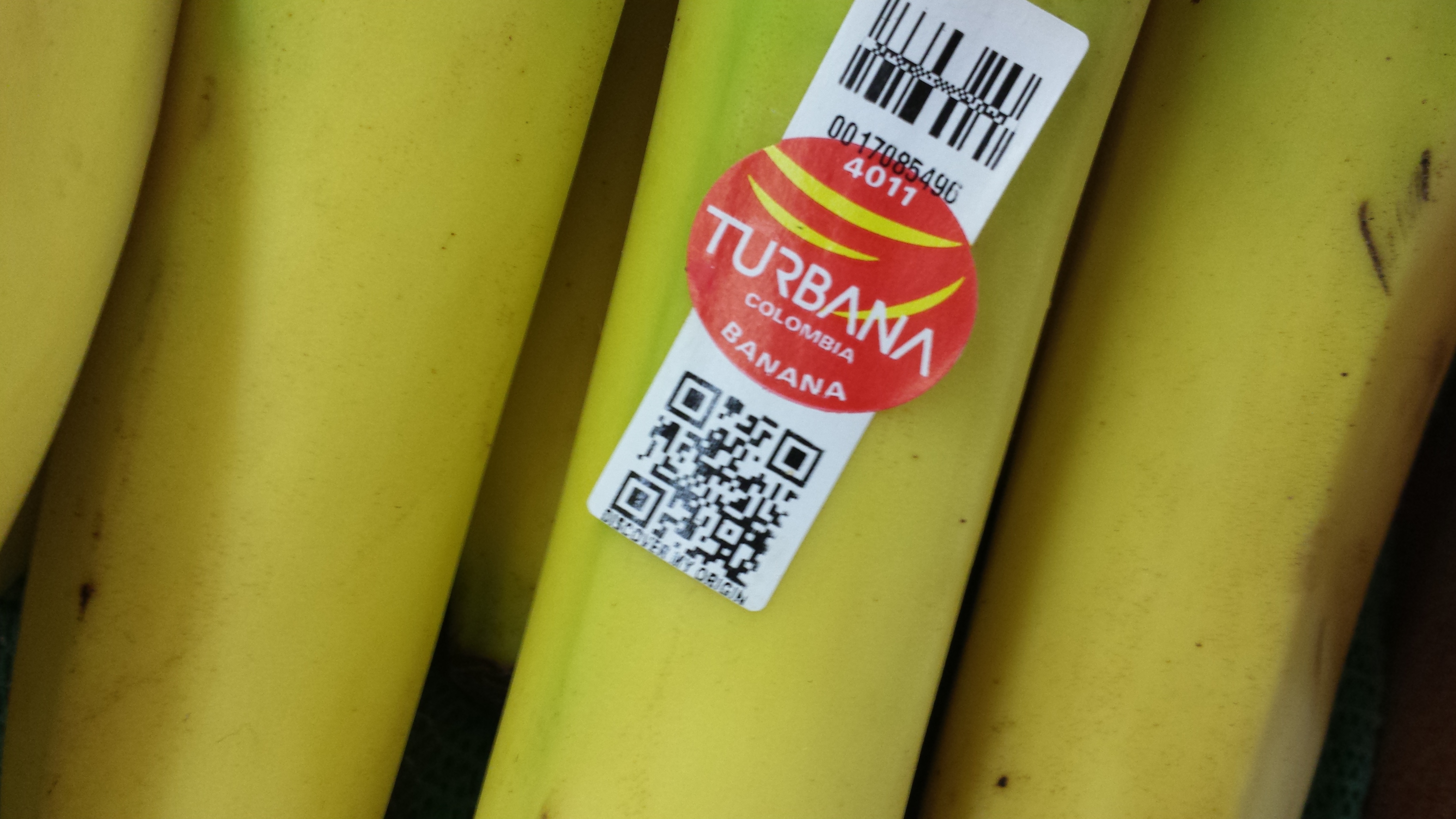 Turbana Mobile Marketing QR Code Banana 2