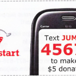 Canadian Tire Text Donations SMS Mobile Marketing