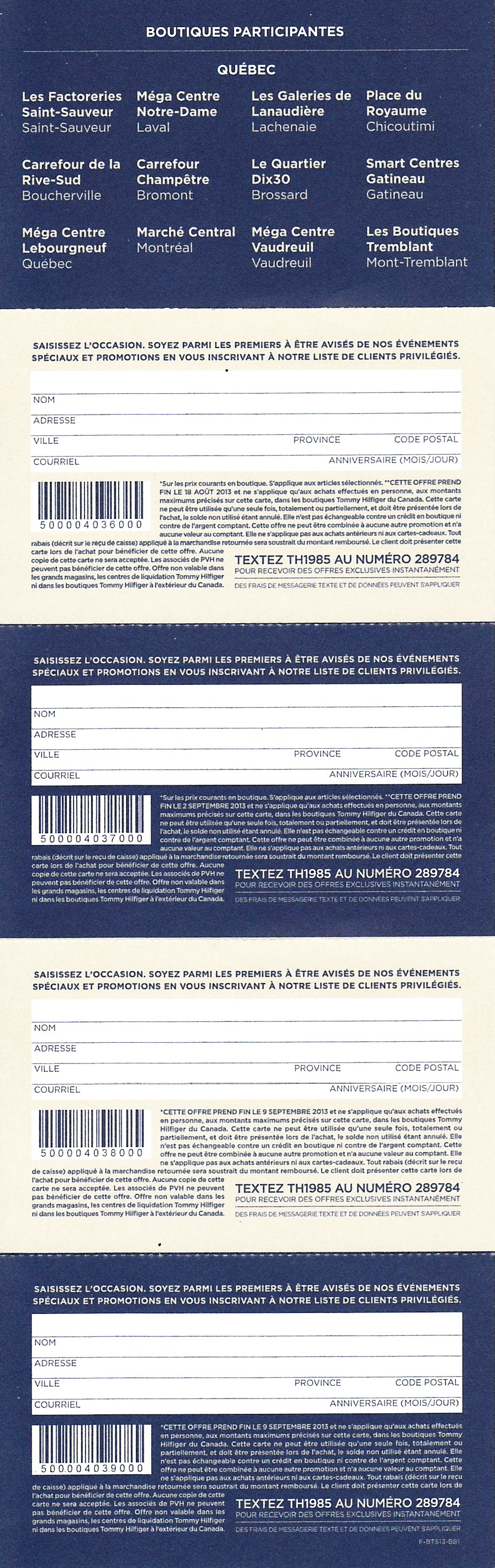 Tommy Hilfiger Sms Text Mobile Marketing 4 Mobile Marketing Sms Text Message